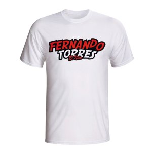 Fernando Torres Comic Book T-shirt (white)