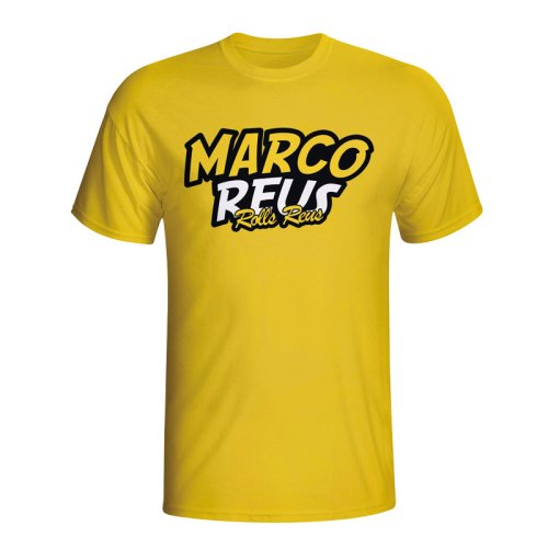 Marco Reus Comic Book T-shirt (yellow)