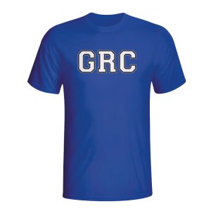 Greece Country Iso T-shirt (blue)