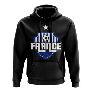 France Country Logo Hoody (black)