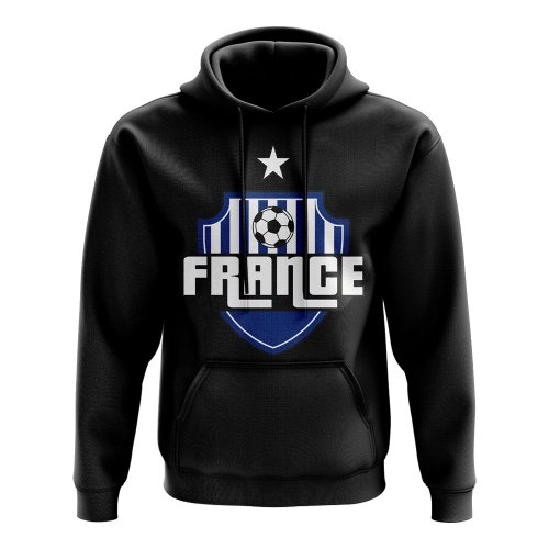 France Country Logo Hoody (black) - Kids