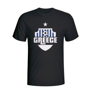 Greece Country Logo T-shirt (black) - Kids