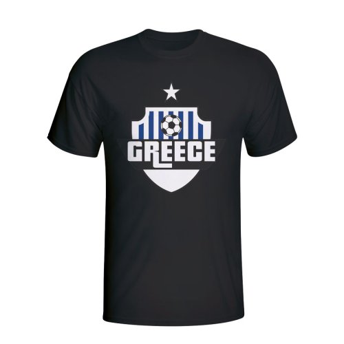 Greece Country Logo T-shirt (black)