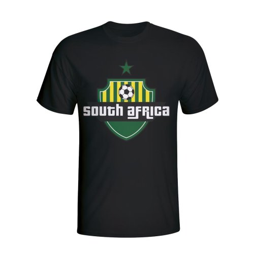 South Africa Country Logo T-shirt (black)