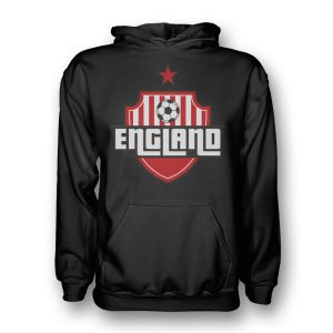 England Country Logo Hoody (black) - Kids