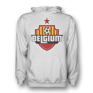 Belgium Country Logo Hoody (white)