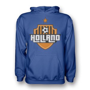 Holland Country Logo Hoody (blue) - Kids