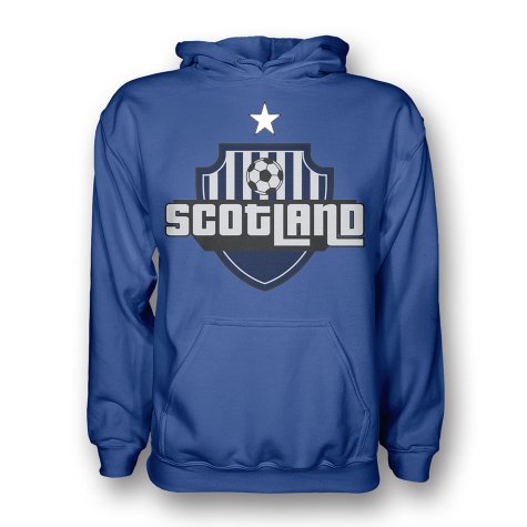 Scotland Country Logo Hoody (blue) - Kids