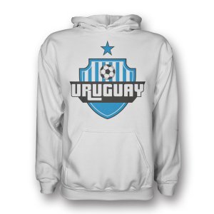 Uruguay Country Logo Hoody (white) - Kids