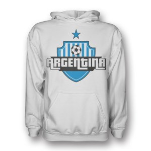 Argentina Country Logo Hoody (white) - Kids