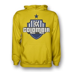 Colombia Country Logo Hoody (yellow) - Kids