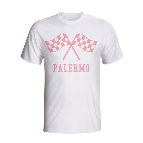 Palermo Waving Flags T-shirt (white)