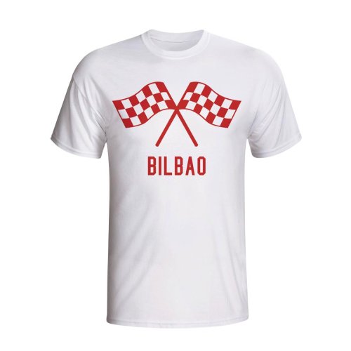 Athletic Bilbao Waving Flags T-shirt (white) - Kids