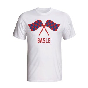 Basle Waving Flags T-shirt (white) - Kids