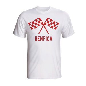 Benfica Waving Flags T-shirt (white)