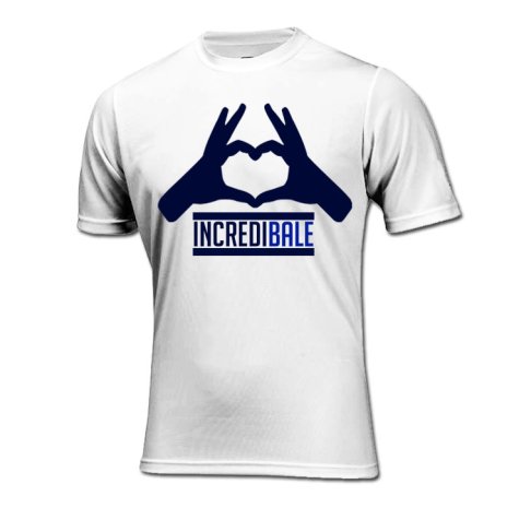 Gareth Bale Incredibale T-Shirt (White)