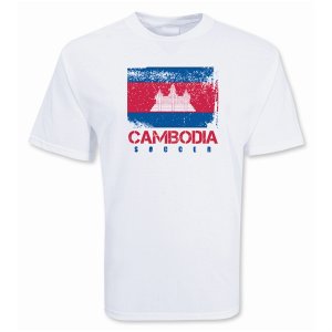 Cambodia Soccer T-shirt