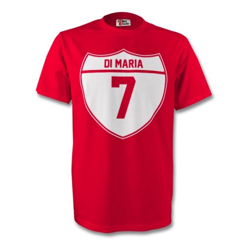 Angel Di Maria Man Utd Crest Tee (red)