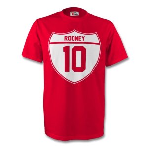 Wayne Rooney Man Utd Crest Tee (red)