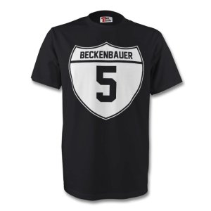 Franz Beckenbauer Germany Crest Tee (black) - Kids