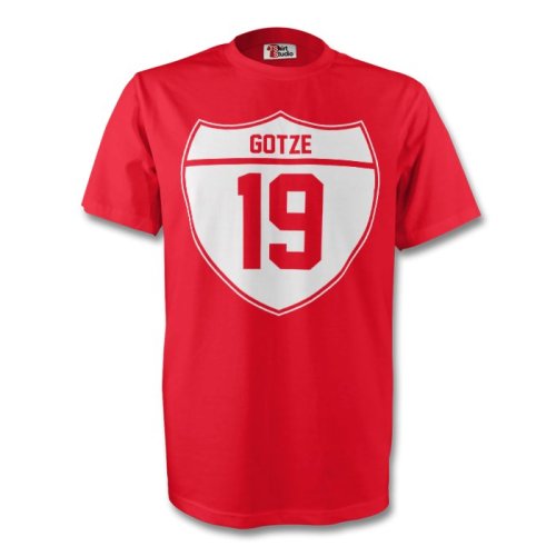 Mario Gotze Bayern Munich Crest Tee (red)