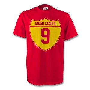 Diego Costa Spain Crest Tee (red)