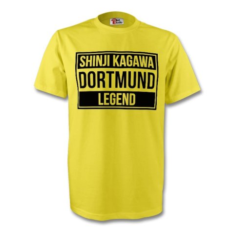 Shinji Kagawa Borussia Dortmund Legend Tee (yellow) - Kids