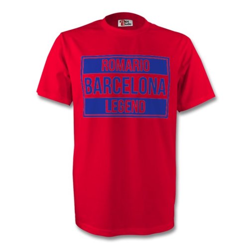 Romario Barcelona Legend Tee (red) - Kids