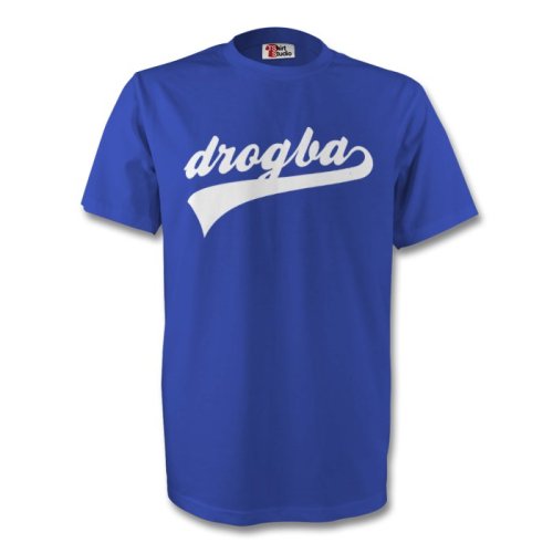 Didier Drogba Chelsea Signature Tee (blue) - Kids