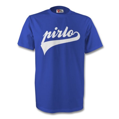 Andrea Pirlo Italy Signature Tee (blue) - Kids