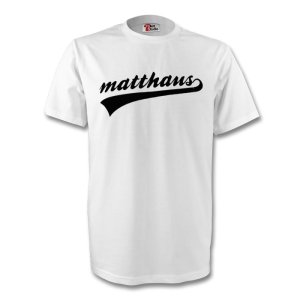 Lothar Matthaus Germany Signature Tee (white)