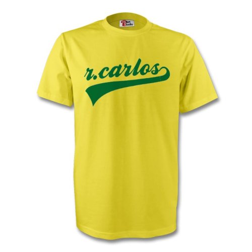 Roberto Carlos Brazil Signature Tee (yellow)