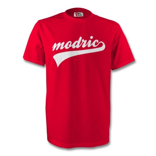 Luka Modric Croatia Signature Tee (red) - Kids