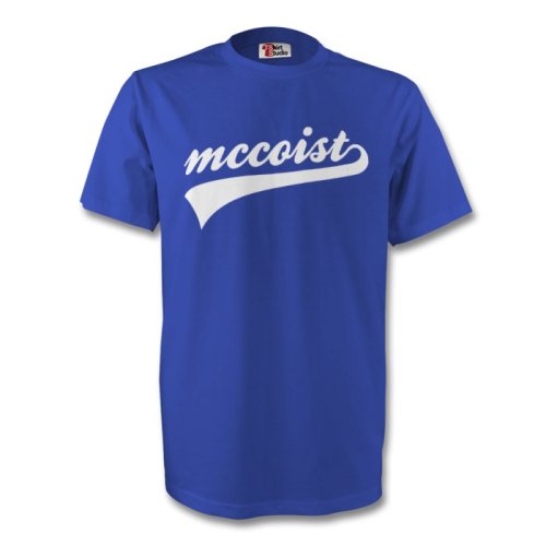 Ally Mccoist Rangers Signature Tee (blue)