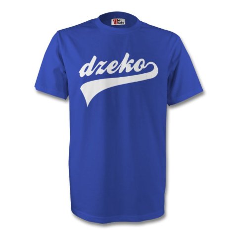 Eden Dzeko Bosnia Signature Tee (blue) - Kids