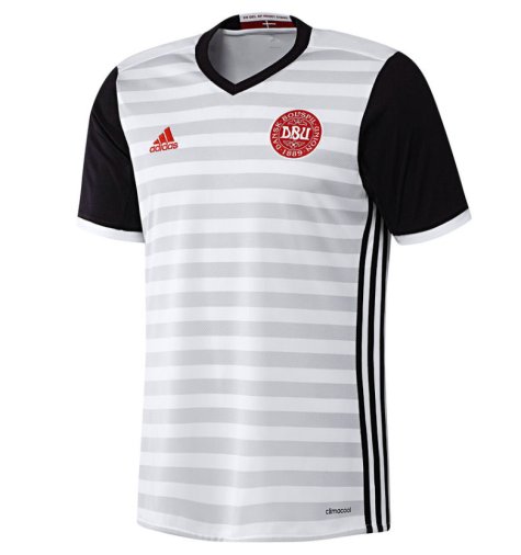 2016-2017 Denmark Away Adidas Football Shirt (Kids)