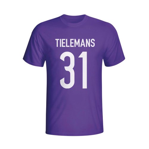 Youri Tielemans Anderlecht Hero T-shirt (purple)