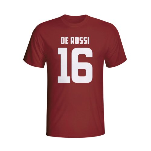 Daniele De Rossi Roma Hero T-shirt (maroon)