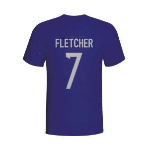 Darren Fletcher Scotland Hero T-shirt (navy) - Kids