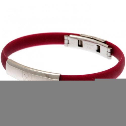 West Ham United FC Colour Silicone Bracelet