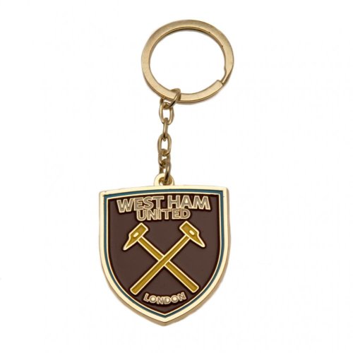 West Ham United FC Crest Keyring