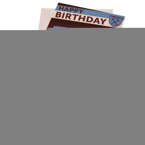 West Ham United FC Stadium Birthday Card