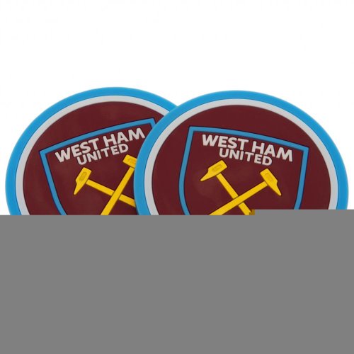 West Ham United FC 2pk Coaster Set