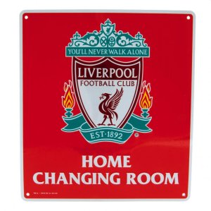 Liverpool FC Home Changing Room Sign