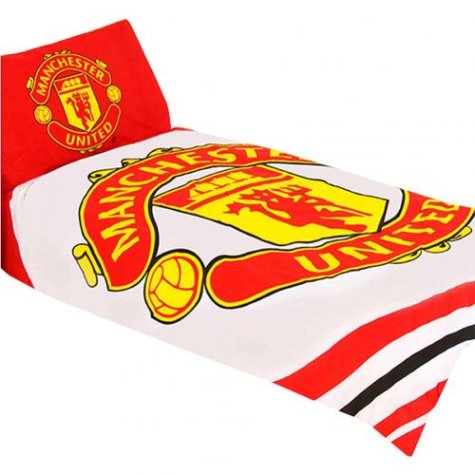 Manchester United FC Single Duvet Set PL