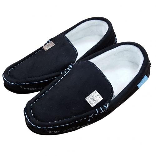 Manchester City F.C. Mens Moccasins 7/8 BLK