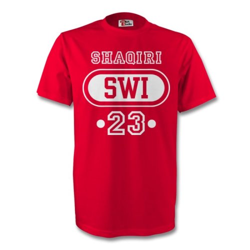 Xherdan Shaqiri Switzerland Swi T-shirt (red)