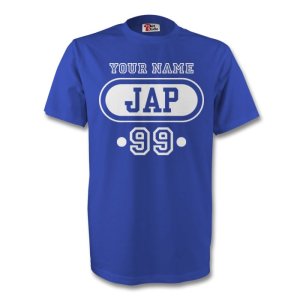 Japan Jap T-shirt (blue) + Your Name (kids)