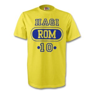 Gheorge Hagi Romania Rom T-shirt (yellow) - Kids