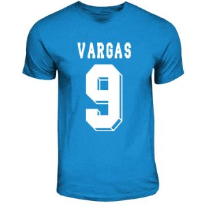 Eduardo Vargas Napoli Hero T-shirt (sky Blue)